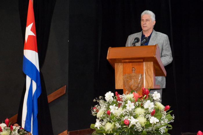 Discurso pronunciado por Miguel Mario Díaz-Canel Bermúdez