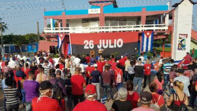 Tuvo lugar en Sandino acto político cultural por el 26 de Julio