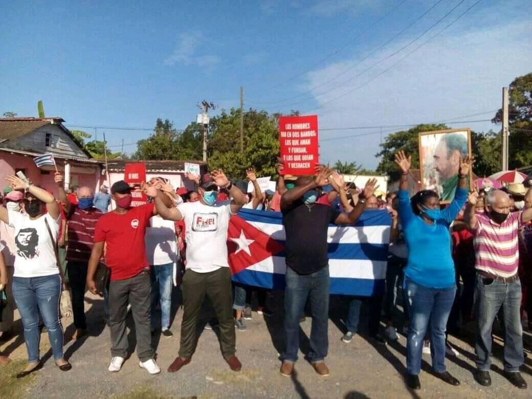 Desde Las Martinas un compromiso: Todo por la Revolución