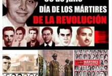 Tributo peregne a los Mártires de la Patria