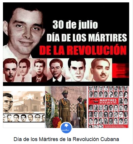 Tributo peregne a los Mártires de la Patria