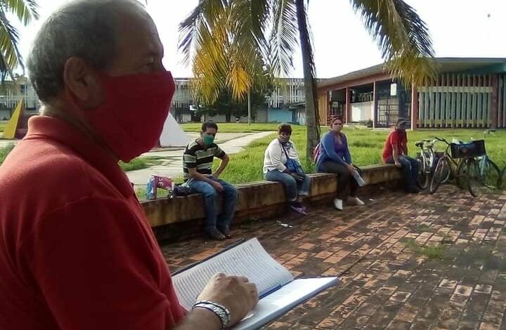 Creación de los Comités Covid en Sandino