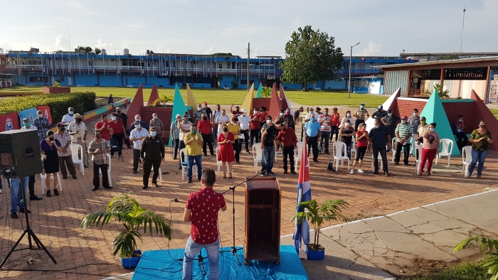 Celebran en Sandino acto municipal por el aniversario 57 de la ciudad