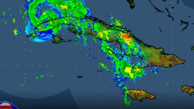 El huracán Ida sale al mar por la costa norte de Pinar del Río