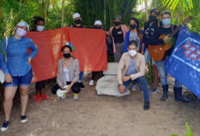 jóvenes sandinenses homenaje fidel