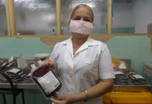 Marilín Lezcano Ramos, estadística del banco municipal de sangre