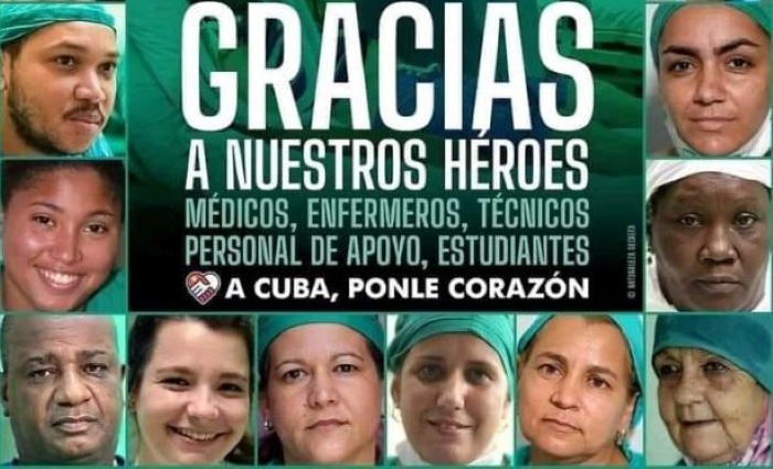 médicos enfermeras cubanos