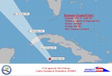 Tormenta Ida se convierte en huracán categoría uno