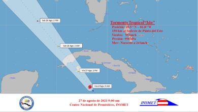 Tormenta Ida se convierte en huracán categoría uno