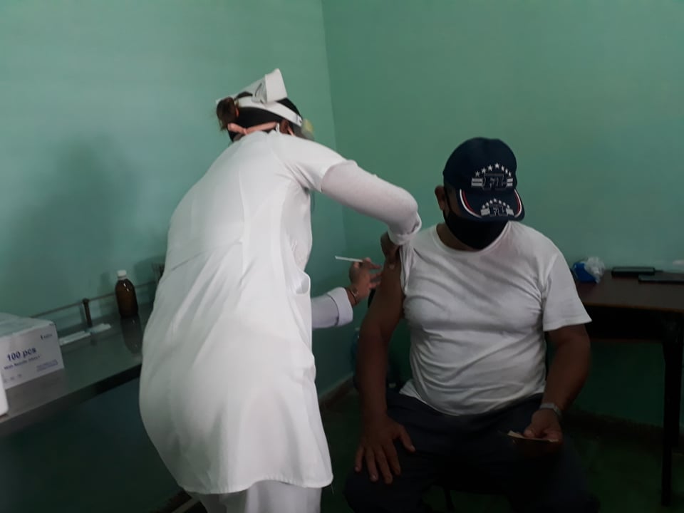 Continúa proceso de vacunación contra la COVID-19 en Sandino