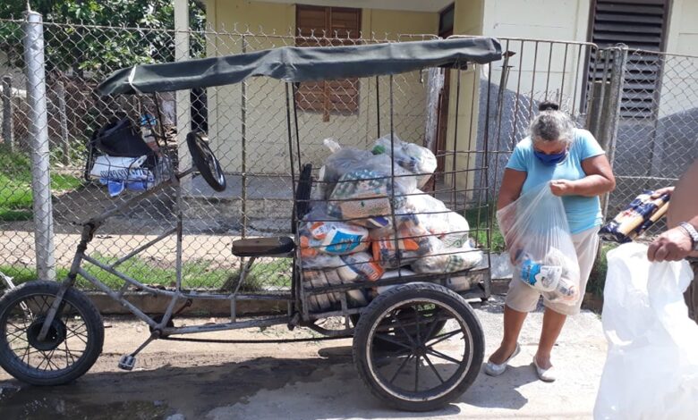 Reciben sandinenses módulo de alimentos donados por naciones amigas