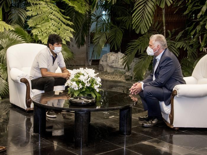 Díaz-Canel Evo Morales Ayma
