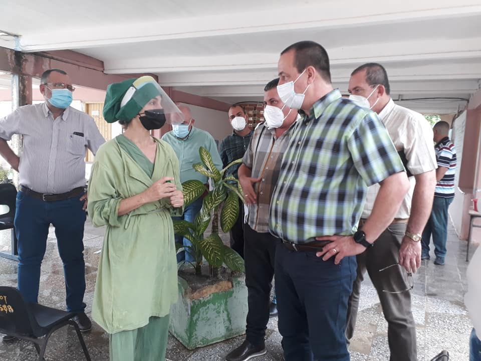 De visita en Sandino Ministro de Salud Pública Cubano