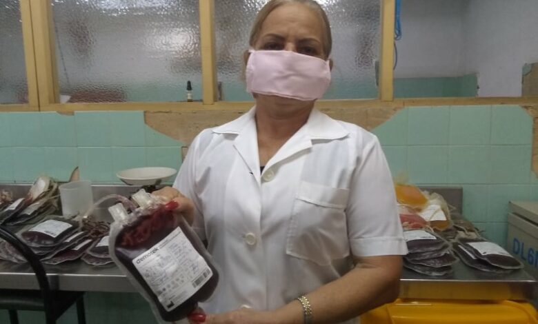 Marilyn Lezcano Ramos, estadística del Banco Municipal de Sangre