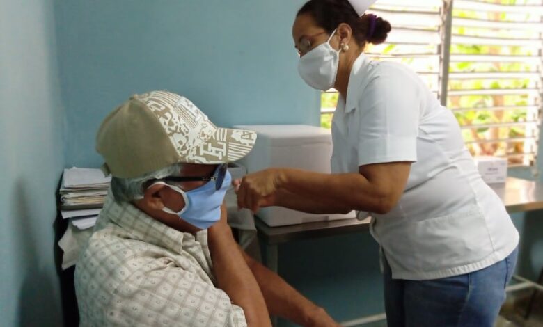 Continúa inmunización con la vacuna cubana Abdala en Sandino