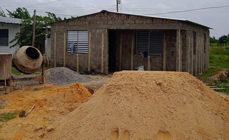 construcción de viviendas una prioridad para el MICONS en Sandino