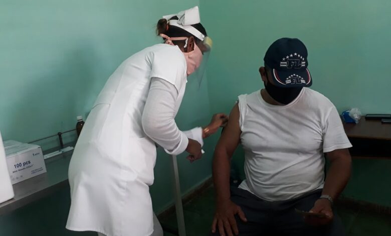 Continúa proceso de vacunación en Sandino