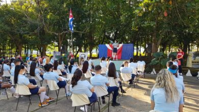 Acto de reinicio del curso escolar 2020-2021 en Sandino