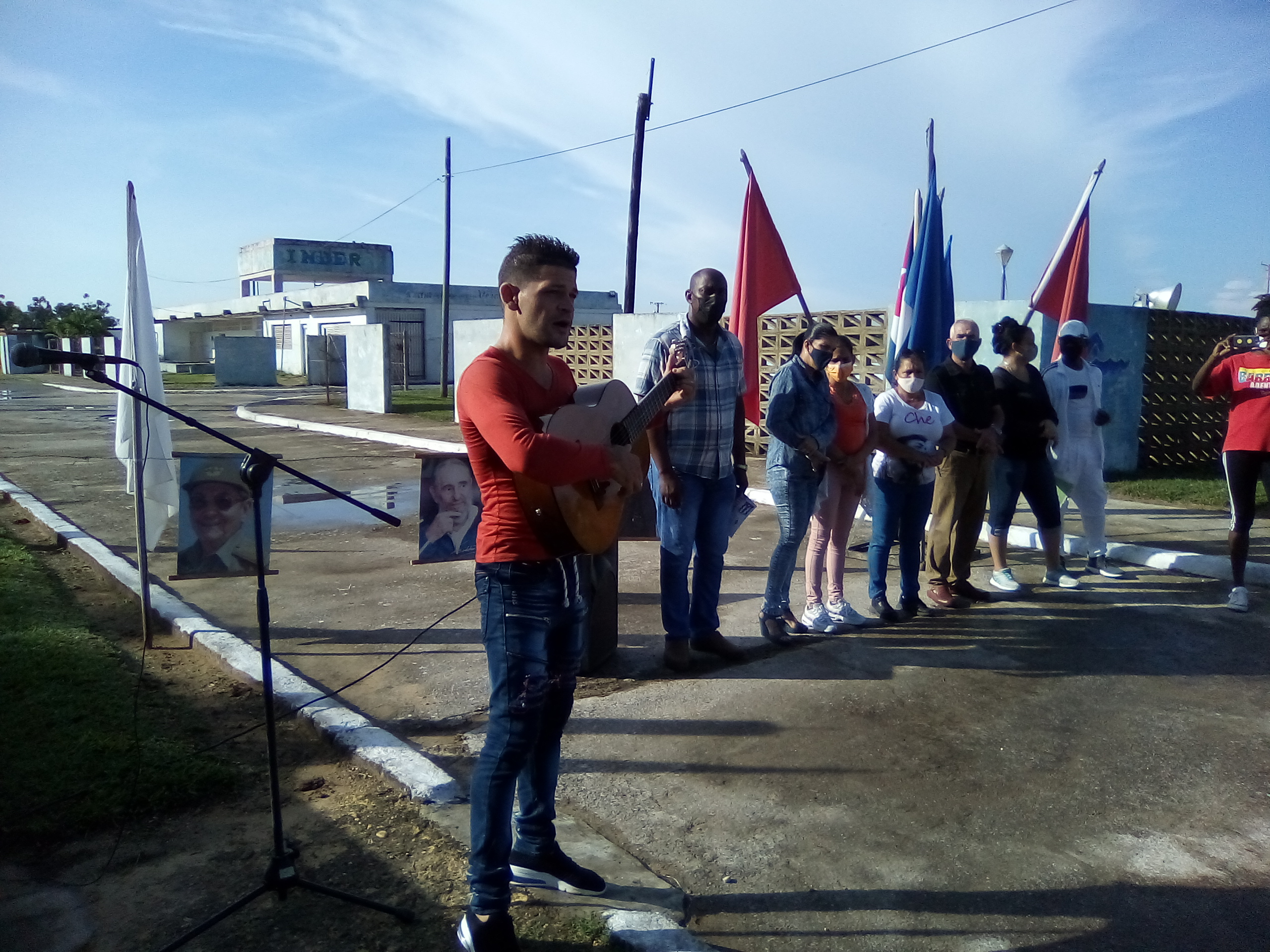 jornada de reconocimientos en el Día de la Cultura Física y el Deporte en Sandino