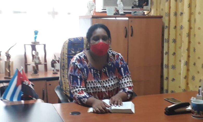 Rachel Álvarez González, primera secretaria del Partido habla de la Asamblea