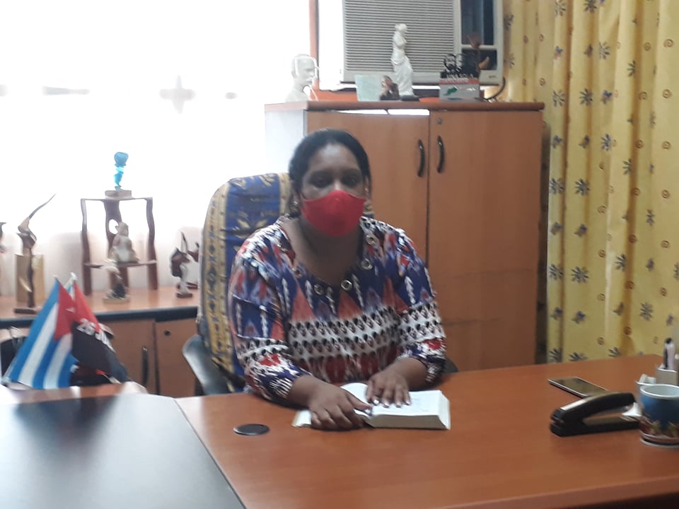 Rachel Álvarez González, primera secretaria del Partido habla de la Asamblea