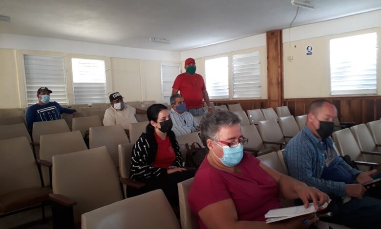 Asamblea Municipal del Partido, un incentivo para los pobladores en Sandino