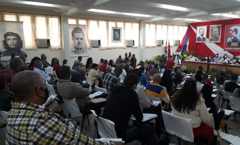 Desarrollan en Sandino, Asamblea de Balance del Partido. Ratifican a Rachel Álvarez González como Primera Srecretaria