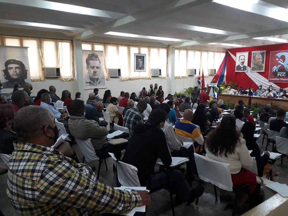 Desarrollan en Sandino, Asamblea de Balance del Partido. Ratifican a Rachel Álvarez González como Primera Srecretaria