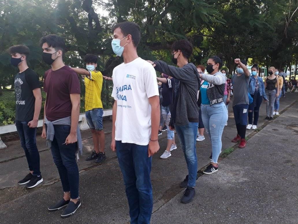 Participa en Día Nacional de la Defensa Federación de Estudiantes de la Enseñanza Media en Sandino