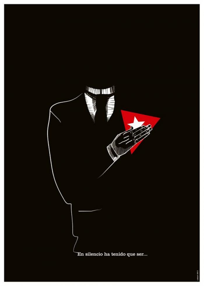 Un cubano en el silencio, como en una trinchera