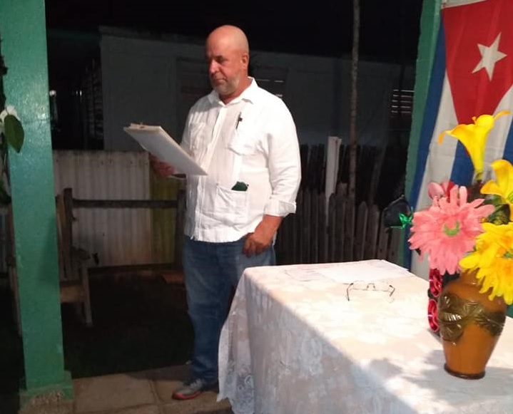Concluye con éxito en Las Martinas proceso de rendición de cuenta del delegado a sus electores