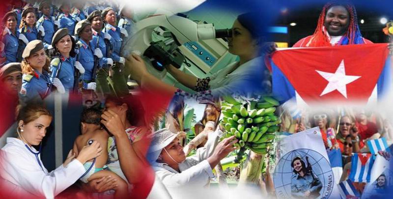 La Federación de Mujeres Cubanas desarrolla actividades en su cumple 62