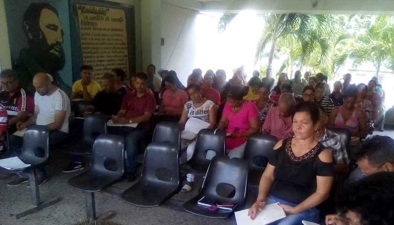 preparativos reinicio curso escolar sandino