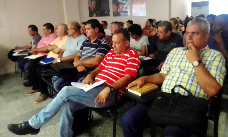 Sesionó Pleno Municipal de Partido en Sandino