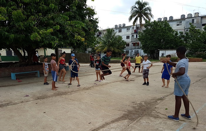 sandino cierra verano barrio