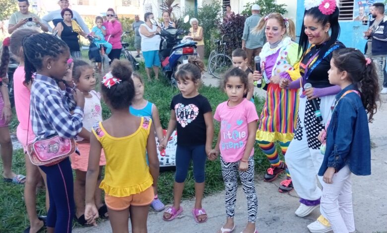 Una animación cultural tuvo lugar en la Zona A-3 del municipio de Sandino