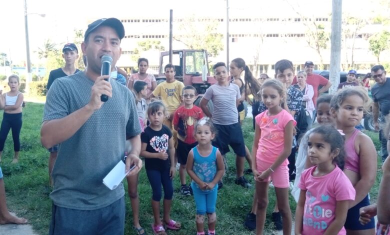 La cultura en Sandino: a la carga tras Ian