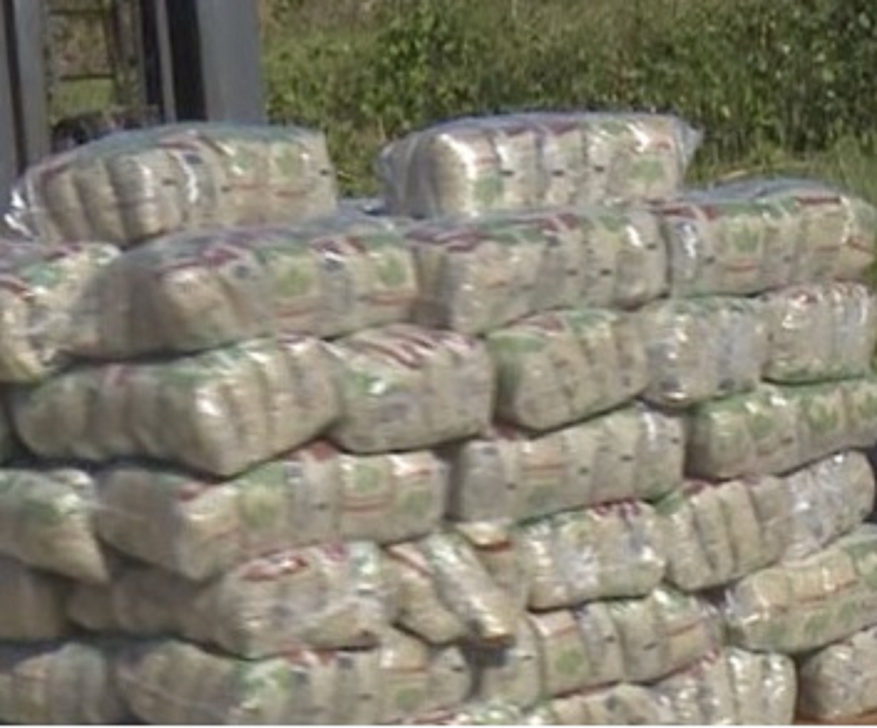 Distribución de alimentos en Sandino
