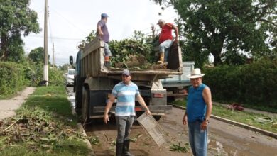 Sandino continua recuperación de las zonas más afectadas