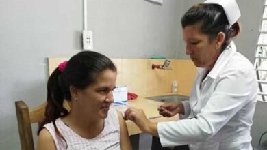 vacunación antigrial hogar materno sandino
