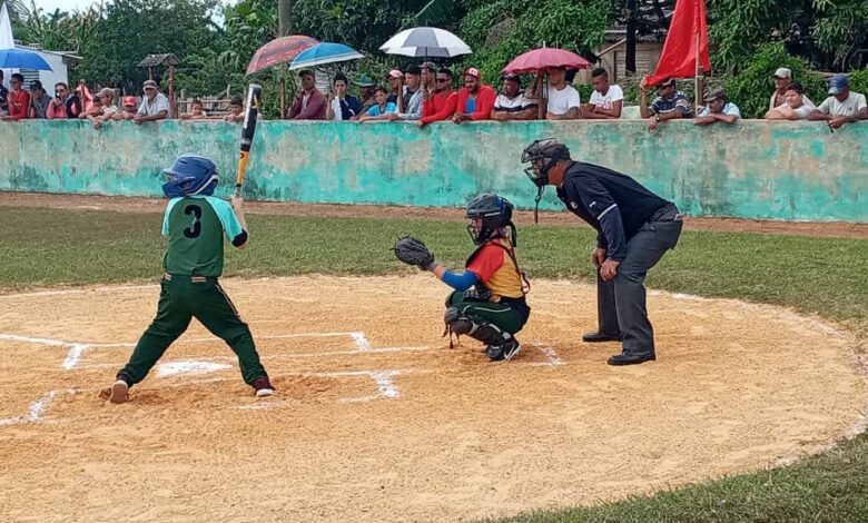 Competencia zonal provincial de pequeñas ligas de Béisbol en Sandino