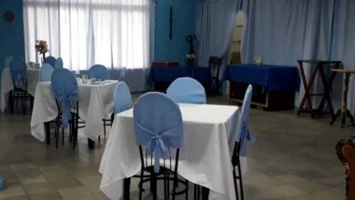 restaurante salón azul sandino