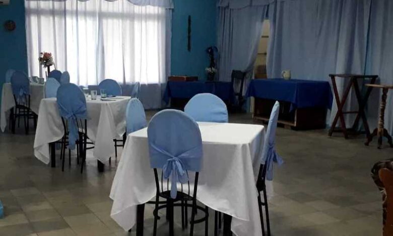 restaurante salón azul sandino