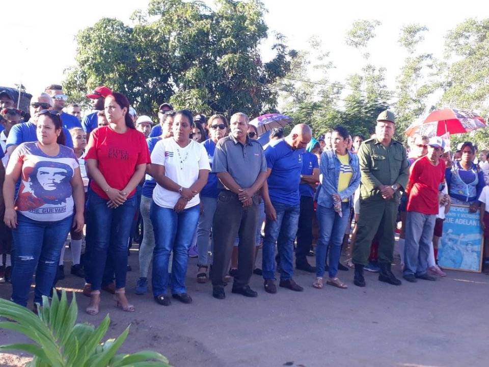 Celebran en Sandino Aniversario 64 del triunfo de la Revolución Cubana