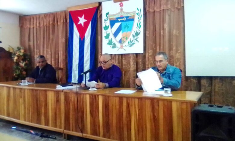 Sesionó Asamblea Municipal del Poder Popular en Sandino