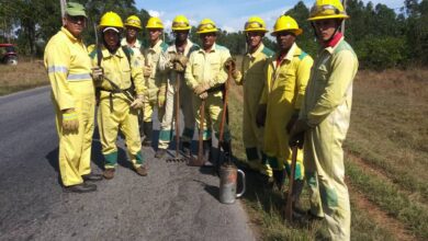 Preparados antes incendios forestales en Sandino