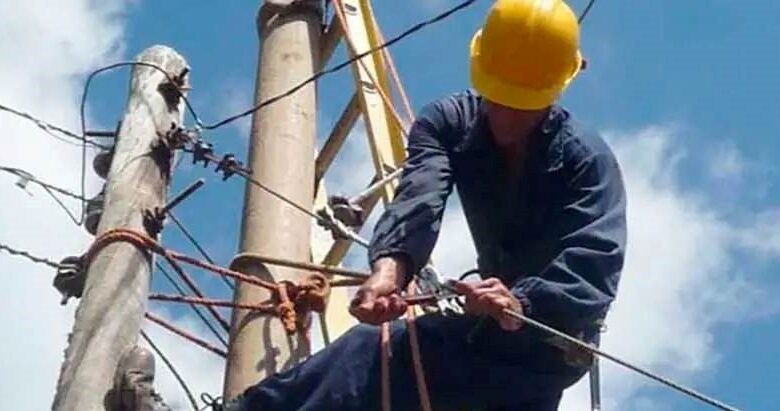 trabajadores eléctricos sandino