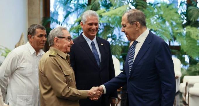 Lavrov visita la habana