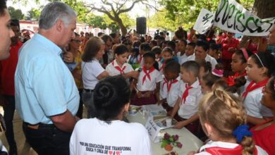 Díaz Canel Educación Cubana