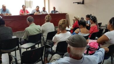 encuentro Buró municipal del Partido con la prensa